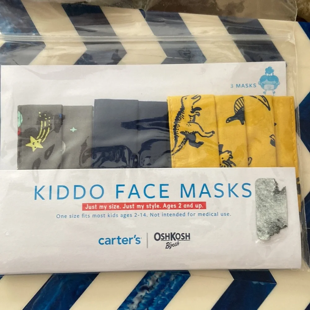 NEW! Kids Cloth Reusable Face Masks